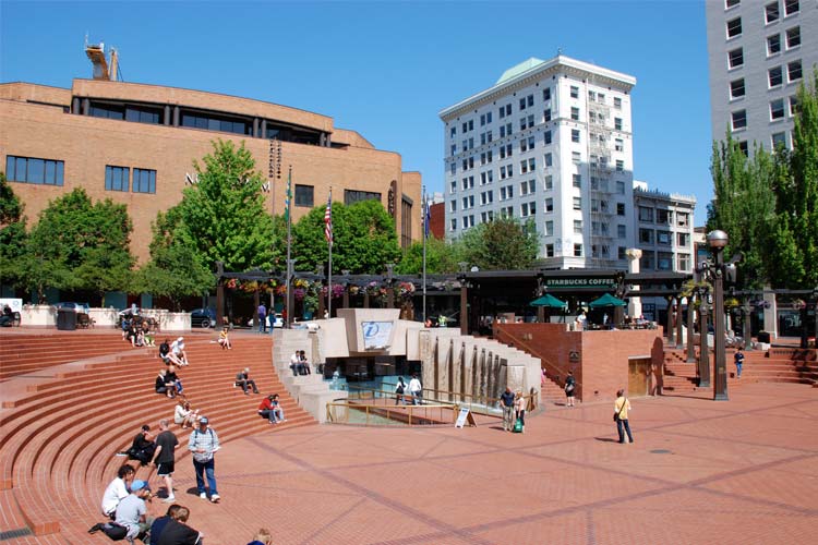 Pioneer Courthouse Square