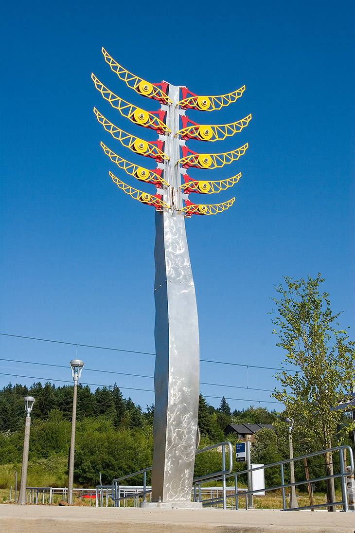 Waving Post, 2009